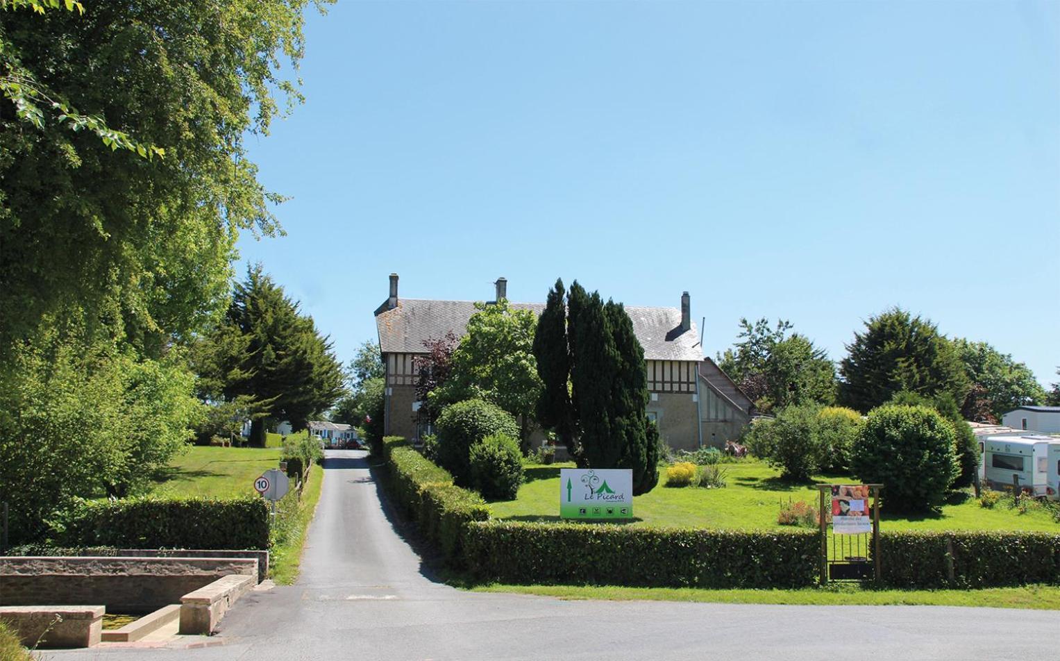 Camping Le Picard Tournieres Eksteriør bilde